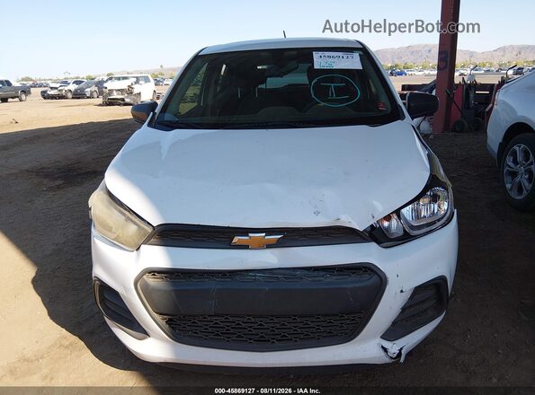 KL8CB6SA2HC701173 2017 CHEVROLET SPARK White Вид спереду