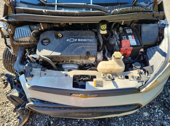 KL8CB6SA2HC743844 2017 CHEVROLET SPARK Beige Widok wnętrza z tyłu
