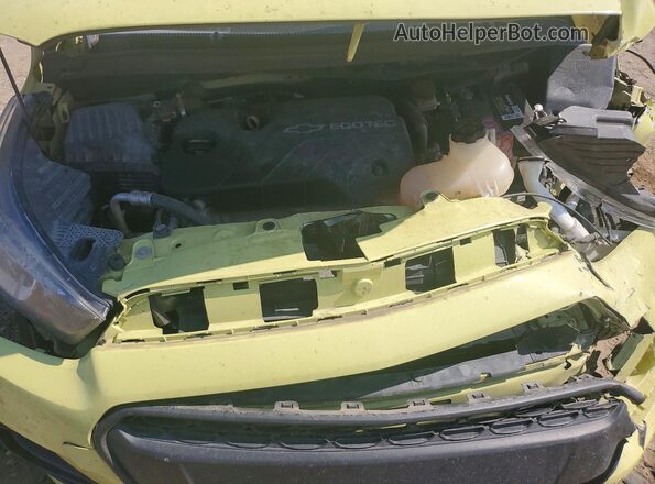 KL8CB6SA2HC828036 2017 CHEVROLET SPARK Green Widok wnętrza z tyłu