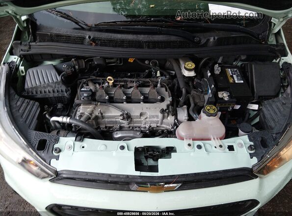 KL8CB6SA3HC755159 2017 CHEVROLET SPARK Teal უკანა ხედი