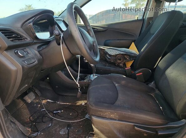 KL8CB6SA3HC785410 2017 CHEVROLET SPARK Бежевый Вид салона спереди