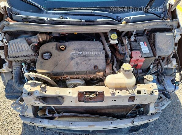 KL8CB6SA3HC785410 2017 CHEVROLET SPARK Бежевый Вид задней части салона