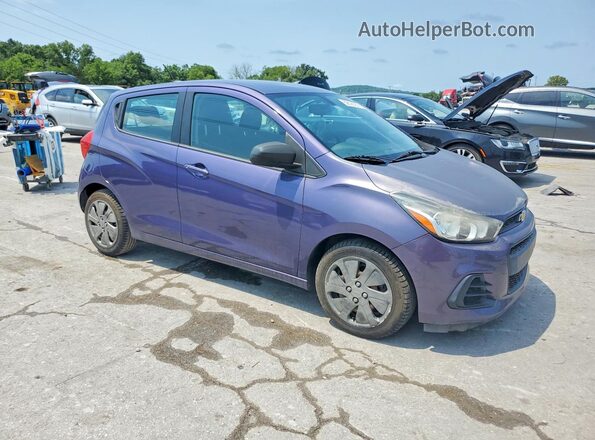 KL8CB6SA3HC823041 2017 CHEVROLET SPARK Фиолетовый Передняя правая четверть