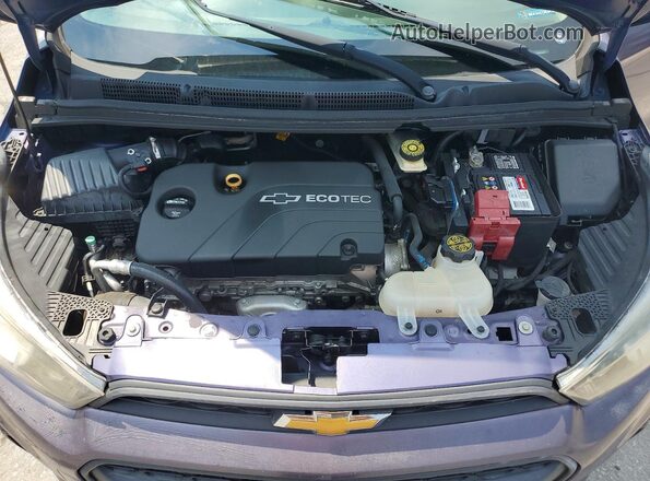 KL8CB6SA3HC823041 2017 CHEVROLET SPARK Фиолетовый Вид подкапотного пространства