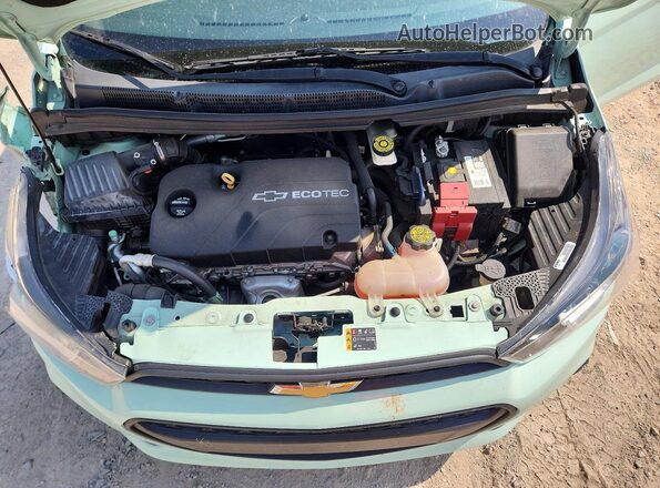 KL8CB6SA3JC480804 2018 CHEVROLET SPARK Green Вид задньої частини салону