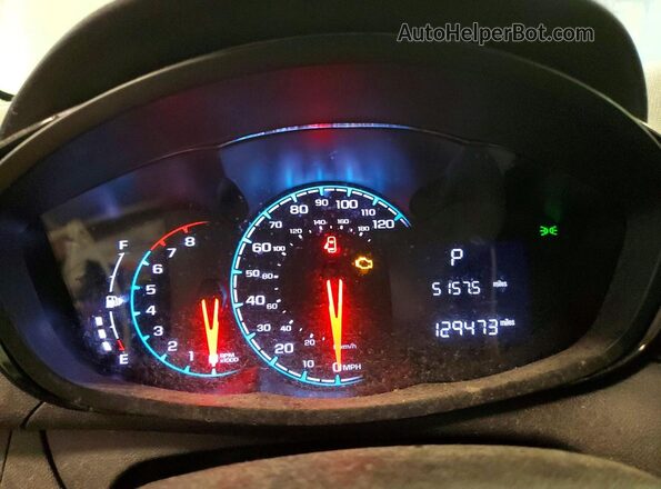 KL8CB6SA3KC815772 2019 CHEVROLET SPARK Silver Widok zestawu wskaźników
