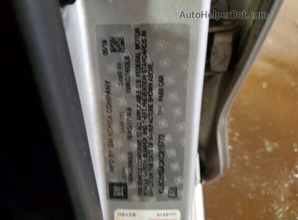KL8CB6SA3KC815772 2019 CHEVROLET SPARK Silver Widok komory silnika