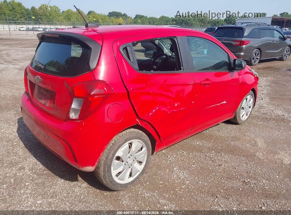 KL8CB6SA4HC758698 2017 CHEVROLET SPARK Red Հետևի աջ