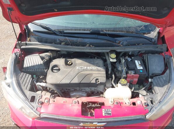 KL8CB6SA4HC758698 2017 CHEVROLET SPARK Red Հետևի տեսք