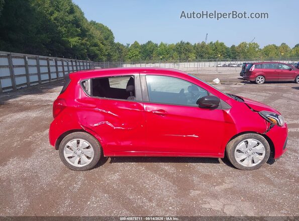 KL8CB6SA4HC758698 2017 CHEVROLET SPARK Red Սալոնի հետևի տեսք