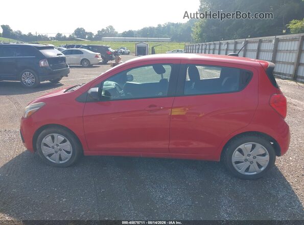 KL8CB6SA4HC758698 2017 CHEVROLET SPARK Red Սալոնի 360 աստիճան տեսք