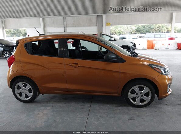 KL8CB6SA4KC782037 2019 CHEVROLET SPARK Orange Vista interior trasera