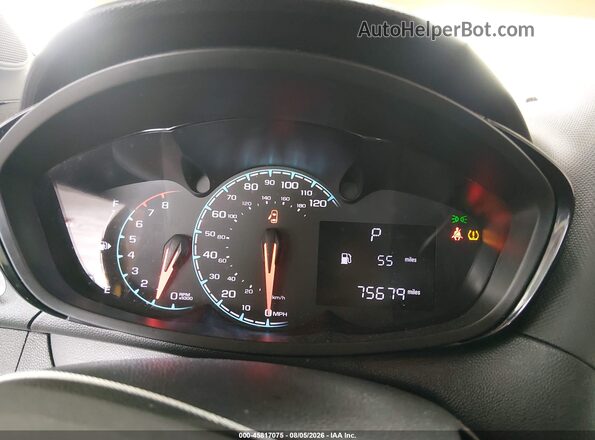 KL8CB6SA4KC782037 2019 CHEVROLET SPARK Orange Vista de los asientos traseros