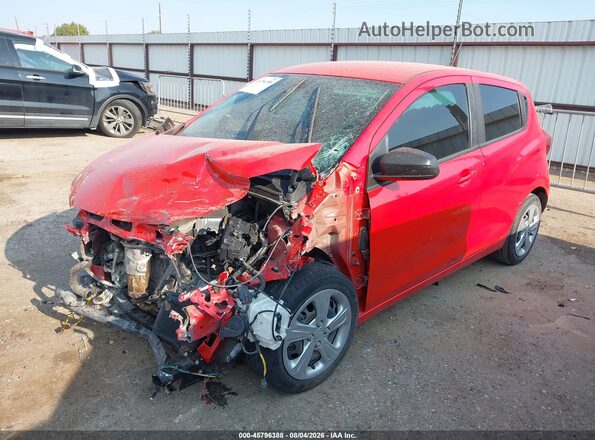 KL8CB6SA4KC804604 2019 CHEVROLET SPARK Red Передня ліва чверть