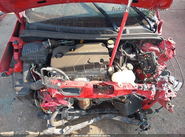 KL8CB6SA4KC804604 2019 CHEVROLET SPARK Red Вид ззаду
