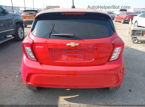 KL8CB6SA4KC804604 2019 CHEVROLET SPARK Red 