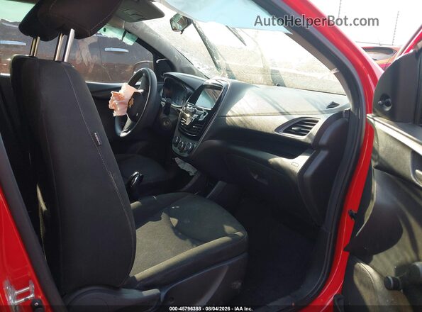 KL8CB6SA4KC804604 2019 CHEVROLET SPARK Red Вид салону спереду