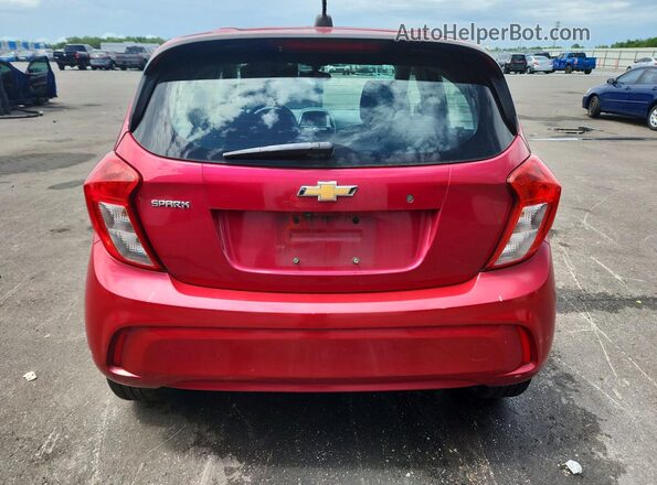KL8CB6SA4LC403281 2020 CHEVROLET SPARK Красный Вид сзади