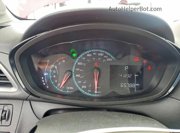 KL8CB6SA4LC403281 2020 CHEVROLET SPARK Красный Вид щитка приборов