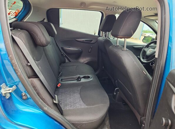 KL8CB6SA4LC409310 2020 CHEVROLET SPARK Blue Вид задніх сидінь