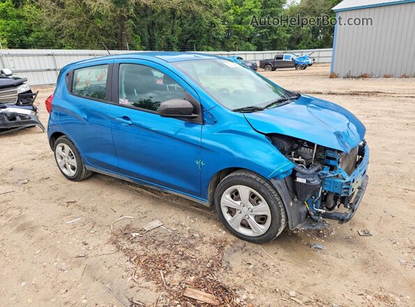 KL8CB6SA4LC409310 2020 CHEVROLET SPARK Blue Передня права чверть
