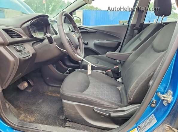 KL8CB6SA4LC409310 2020 CHEVROLET SPARK Blue Вид салону спереду