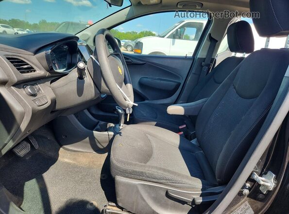 KL8CB6SA4LC460225 2020 CHEVROLET SPARK Black წინა სალონის ხედი