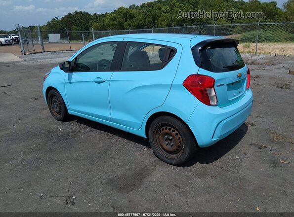 KL8CB6SA4MC737666 2021 CHEVROLET SPARK Синий Задняя левая четверть