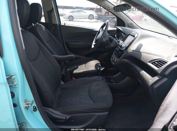 KL8CB6SA4MC737666 2021 CHEVROLET SPARK Синий Вид салона спереди