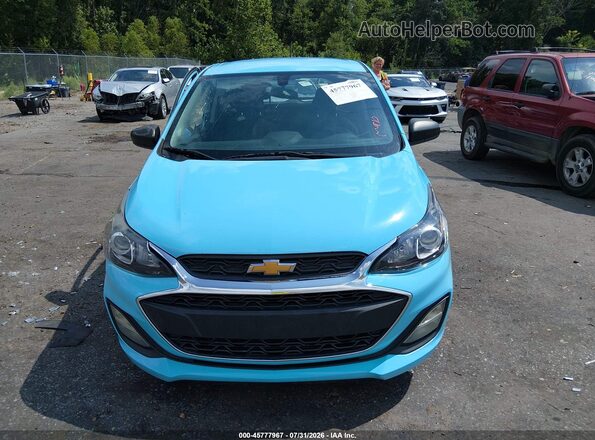 KL8CB6SA4MC737666 2021 CHEVROLET SPARK Синий Вид щитка приборов