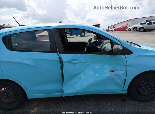 KL8CB6SA4MC737666 2021 CHEVROLET SPARK Синий Вид задней части салона