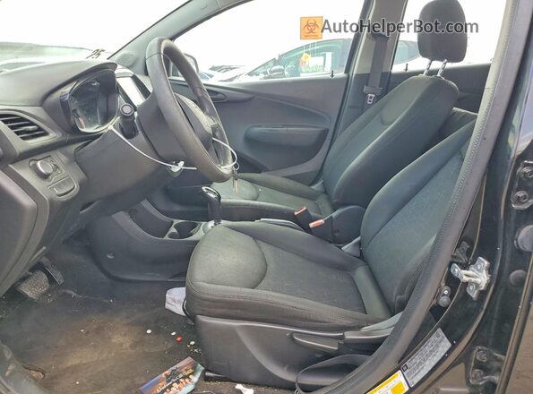 KL8CB6SA4MC739711 2021 CHEVROLET SPARK Black Вид салону спереду