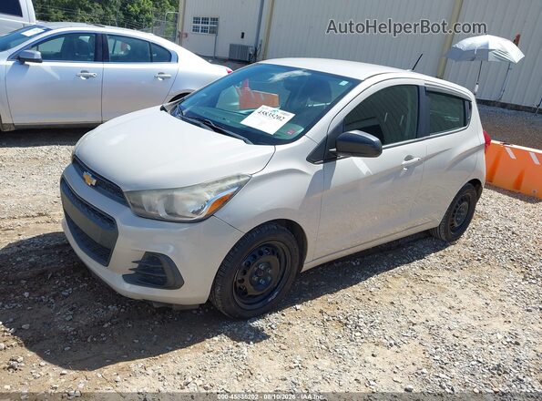 KL8CB6SA5GC563286 2016 CHEVROLET SPARK Cream წინა მარცხენა ხედი სამი მეოთხედიდან