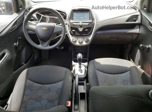 KL8CB6SA5GC628797 2016 CHEVROLET SPARK Blue Առջևի վահանակի տեսք