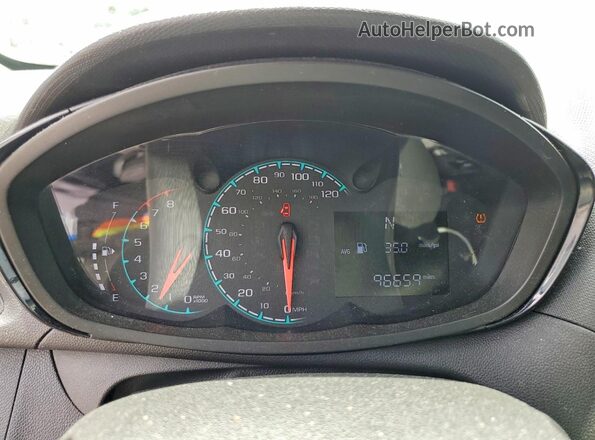 KL8CB6SA5GC628797 2016 CHEVROLET SPARK Blue Սարքավորումների վահանակի տեսք