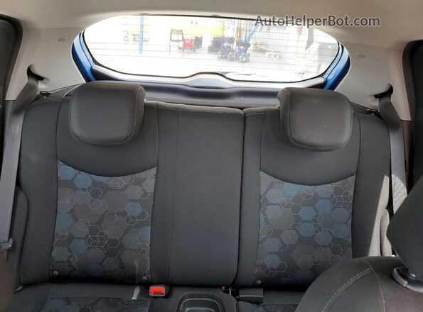 KL8CB6SA5GC628797 2016 CHEVROLET SPARK Blue Հետևի նստատեղերի տեսք