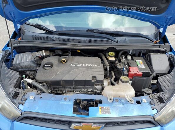 KL8CB6SA5GC628797 2016 CHEVROLET SPARK Blue Շարժիչի բաժամունքի տեսք