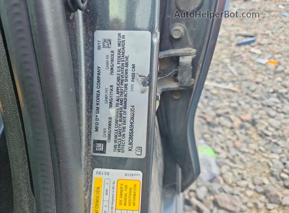 KL8CB6SA5HC802854 2017 CHEVROLET SPARK Черный Вид подкапотного пространства