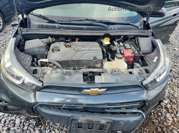 KL8CB6SA5HC802854 2017 CHEVROLET SPARK Черный Вид задней части салона