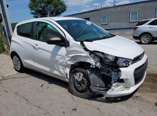 KL8CB6SA5HC828659 2017 CHEVROLET SPARK White წინა მარჯვენა