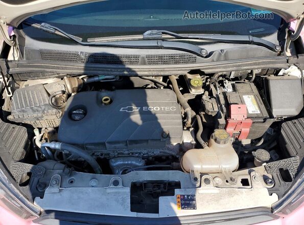 KL8CB6SA5JC470808 2018 CHEVROLET SPARK Pink Вид задньої частини салону