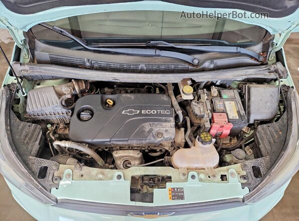 KL8CB6SA5JC480786 2018 CHEVROLET SPARK Green Rear interior view