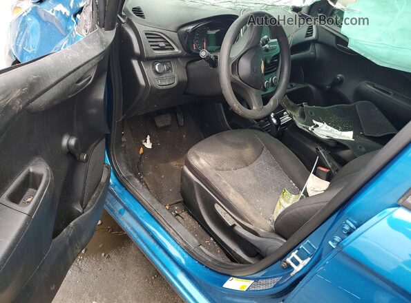 KL8CB6SA5KC732859 2019 CHEVROLET SPARK Blue Widok deski rozdzielczej