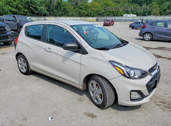 KL8CB6SA5LC423717 2020 CHEVROLET SPARK Бежевый Передняя правая четверть