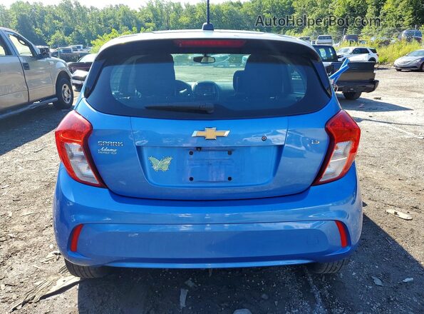KL8CB6SA6GC590044 2016 CHEVROLET SPARK Blue Rear view