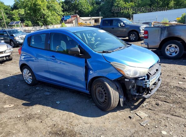 KL8CB6SA6GC590044 2016 CHEVROLET SPARK Blue Front right