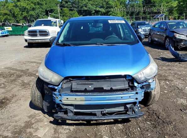 KL8CB6SA6GC590044 2016 CHEVROLET SPARK Blue Front view