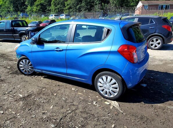 KL8CB6SA6GC590044 2016 CHEVROLET SPARK Blue Rear left
