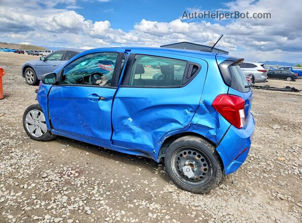 KL8CB6SA6JC473877 2018 CHEVROLET SPARK Синий Задняя левая четверть