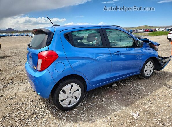 KL8CB6SA6JC473877 2018 CHEVROLET SPARK Синий Задняя правая четверть